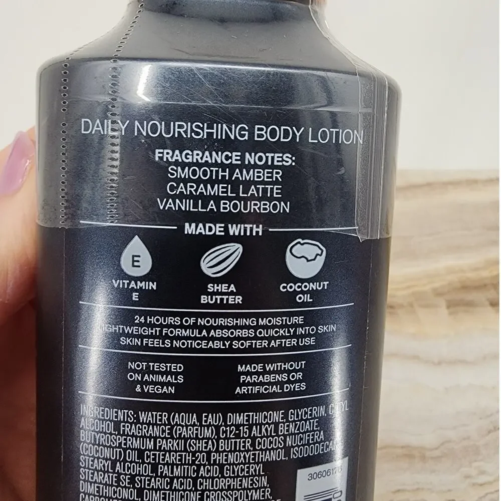 Bath & Body‎ Works Midnight Amber Glow Body Lotion Full Size 8 FL OZ New Sealed